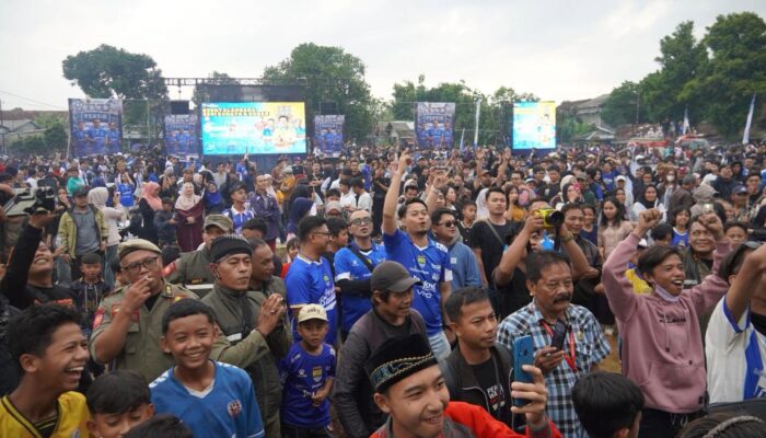 Kabupaten Sukabumi Rayakan Persib Juara, Wabup: Hiburan dan Layanan Warga Berjalan Bersamaan