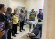 Suasana di ruangan penanganan medis terhadap siswa korban pembacokan di RSUD Sekarwangi Cibadak, Kecamatan Cibadak, Kabupaten Sukabumi, Jumat sore (08/05/2026).