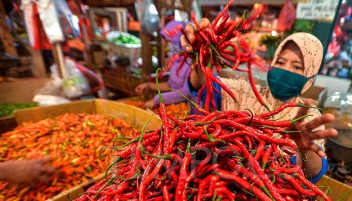 Harga Cabai Merah di Sukabumi Tembus Rp73 Ribu, Pedagang Sebut Pasokan Mulai Berkurang