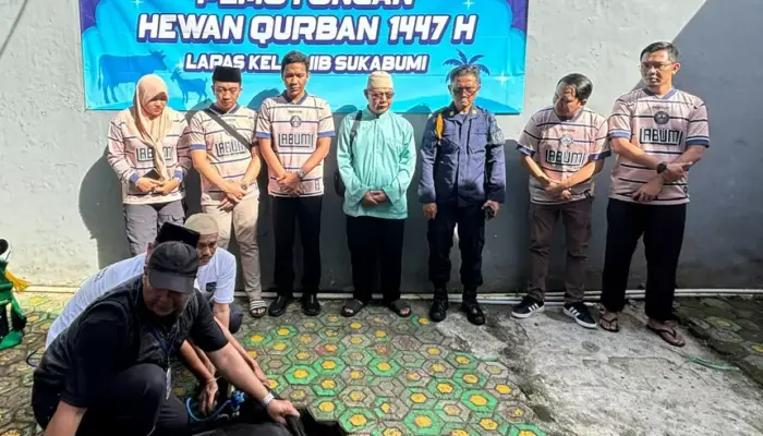 Idul Adha di Lapas Sukabumi, Pembinaan Warga Binaan Diperkuat Lewat Kurban