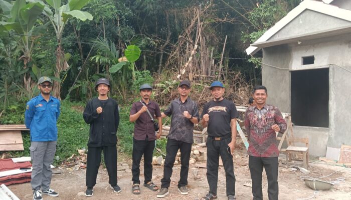 Hari ke-22 Bedah Rumah Janda Lansia di Jampangkulon, Dinas Perkim Sukabumi Apresiasi Kepedulian Pengusaha