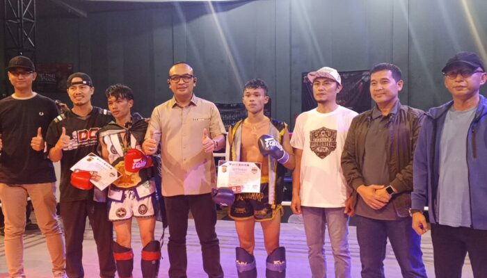 Ramdan Rebut Sabuk Kapolres, Petarung Camp Bos RIAP Berjaya di Nyerenteng Day Volume II Sukabumi