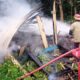 Rumah Panggung Milik Bu Yati di Jampangkulon Terbakar, Diduga Berasal dari Tungku