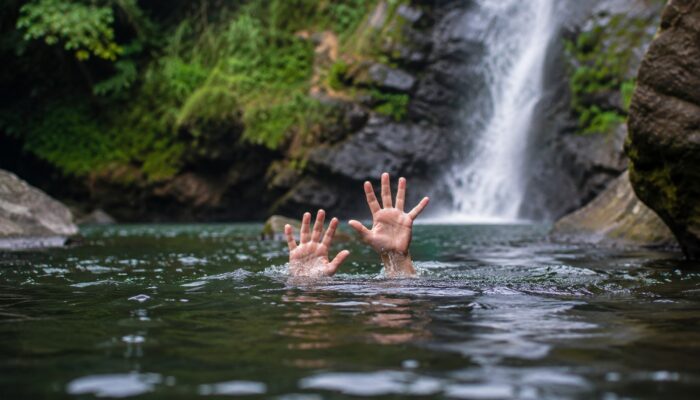 Momen Liburan Berubah Duka, Wisatawan Asal Simpenan Meninggal Tenggelam di Curug Larangan Ciemas