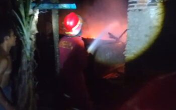 Kebakaran Hanguskan Lima Rumah di Cisolok, Belasan Warga Terdampak