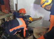 Dinding Bangunan Ambruk di Nagrak Sukabumi, Pekerja Terjepit Reruntuhan