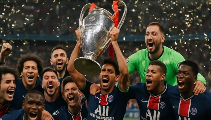 PSG Juara Liga Champions Pertama Usai Tundukkan Arsenal Lewat Adu Penalti Dramatis
