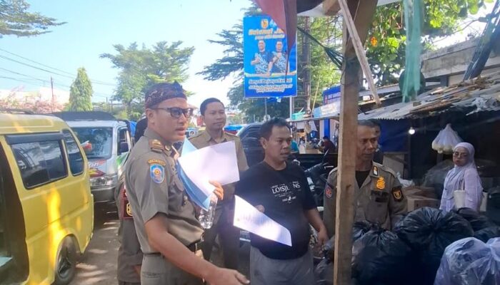 Penataan Pasar Palabuhanratu Dimulai, PKL Diberi Imbauan Tak Gunakan Badan Jalan