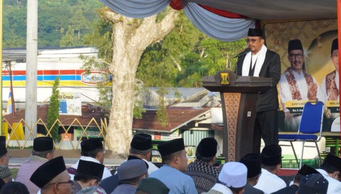 Bupati Asep Japar Soroti Nilai Gotong Royong Idul Adha