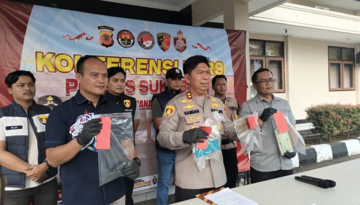 Operasi Jaran Lodaya 2026, Polres Sukabumi Ringkus 9 Pelaku Curanmor