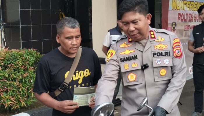 Kapolres Sukabumi: Korban Curanmor Bisa Ambil Kendaraan Gratis di Mapolres