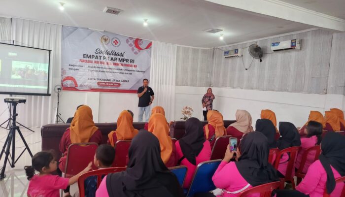 Gandeng Bambang Pacul, dr Ribka Tjiptaning Sosialisasikan Empat Pilar MPR RI di Sukabumi