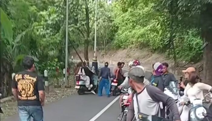 Tawuran Pelajar di Simpenan Sukabumi, Dua Remaja Terluka dan 9 Diamankan