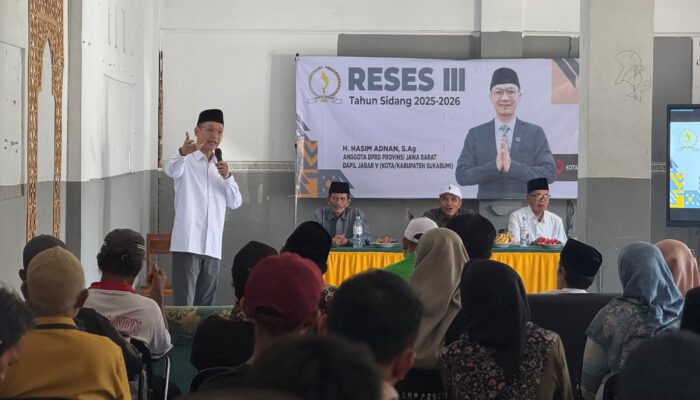 Reses di Cicantayan Sukabumi, Hasim Adnan Tampung Aspirasi Masyarakat