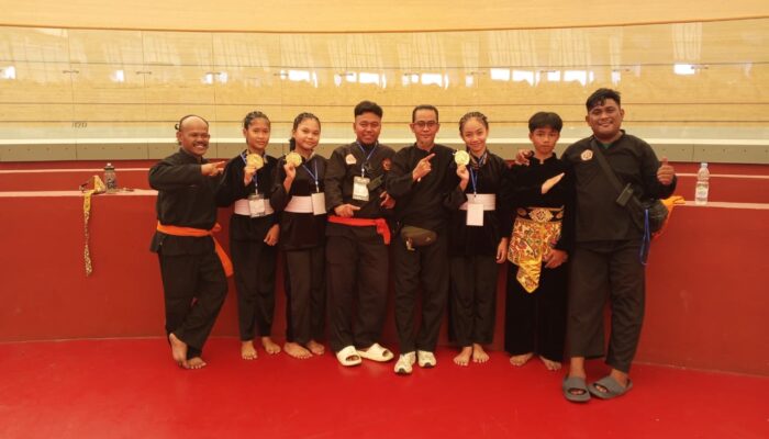 Atlet Ciung Wanara Simpenan Borong 5 Emas di Kejuaraan Silat Nasional KASAU Championship 2026