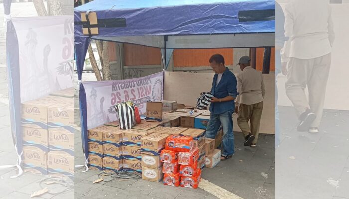 Jelang Aksi 2626 Posko Logistik Kebanjiran Dukungan, Ribuan Massa Diperkirakan Padati Balai Kota Sukabumi