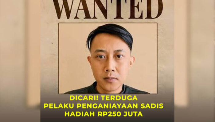 Sayembara Rp250 Juta Dibuka, Warga Diminta Bantu Tangkap Buronan Penganiayaan