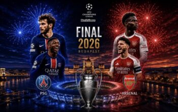 PSG vs Arsenal: Duel Dua Raksasa Eropa Penentu Takhta Liga Champions 2026