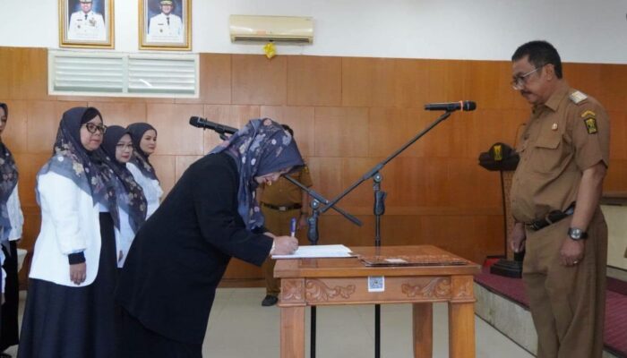 Bupati Asjap Lantik Sang Istri Pimpin LKKS Kabupaten Sukabumi