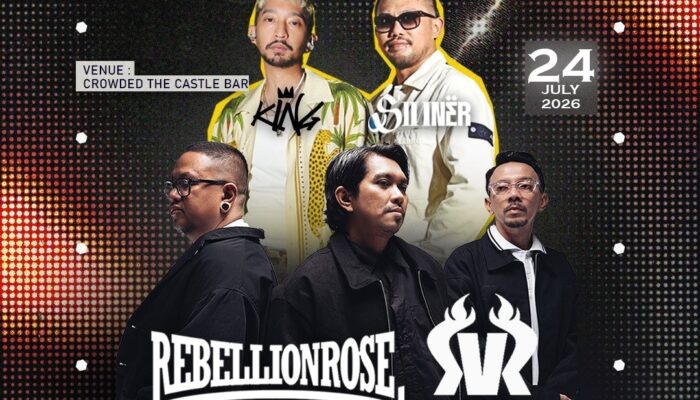 Rebellionrose dan Rocket Rockers Siap Guncang Panggung The Castle Fest Sukabumi Malam Ini