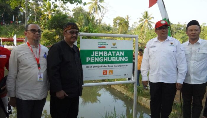 Jembatan Baru Putuskan Isolasi Dua Desa, Akses Warga Cimanggu Kini Lebih Aman dan Cepat