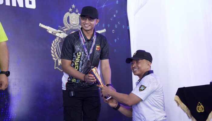 Wakapolres Sukabumi Kota Persembahkan Podium Nasional, Raih Juara 3 Kapolri Cup Shooting Championship 2026