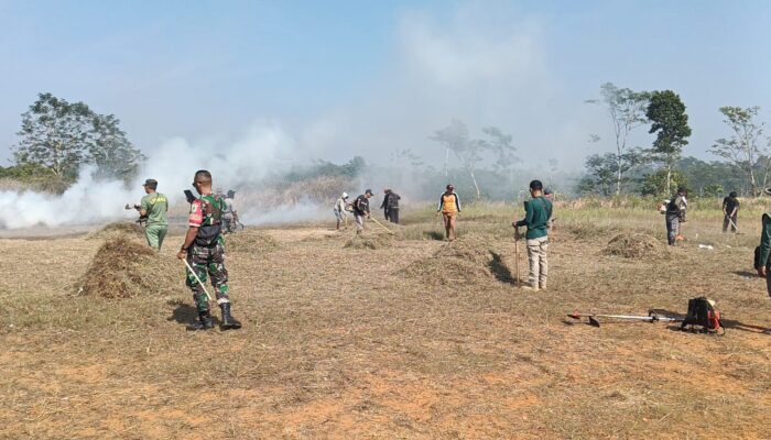 Lapangan Cisuru Kembali Dihidupkan, Warga Jampangkulon Bangun Ruang Bersama dengan Semangat Gotong Royong