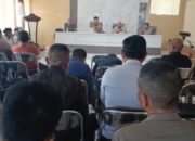 Kejutan Hari Bhayangkara, Camat Jampangkulon Datangi Polsek Naik Sepeda dan Serahkan Kue Ulang Tahun