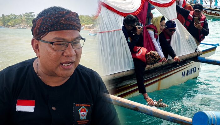 Syukuran Nelayan Ciwaru ke-69, Tukik dan Benih Ikan Dilepas di Perairan Pulau Kunti sebagai Wujud Pelestarian Laut