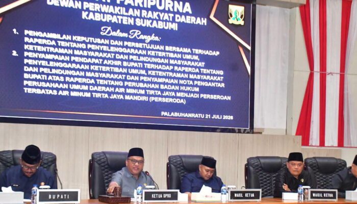 Pemkab Sukabumi Dorong Transformasi Perumda Air Minum Jadi Perseroda, Targetkan Layanan dan PAD Meningkat