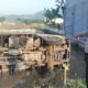 Truk Cargo Terguling di Jalan Cisolok–Bayah, Sopir Selamat