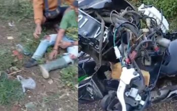 Kecelakaan Lagi di Jalur Kebun Teh Cigaru Simpenan, Dua Pemotor Dilarikan ke RS