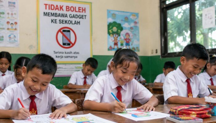 Pembatasan Gadget di Sekolah: Analisis Kritis Kebijakan dalam Perspektif Pendidikan Digital