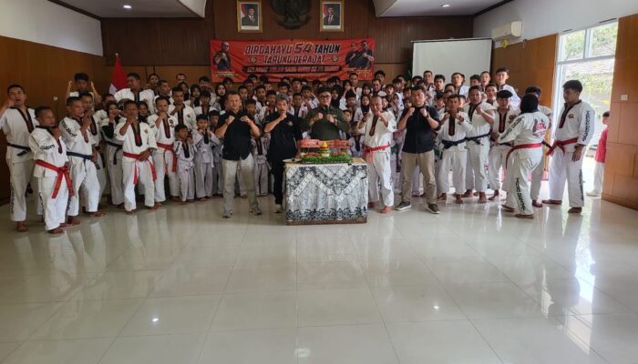 KODRAT Kabupaten Sukabumi Gelar UKT Sekaligus Peringati HUT Tarung Derajat ke-54