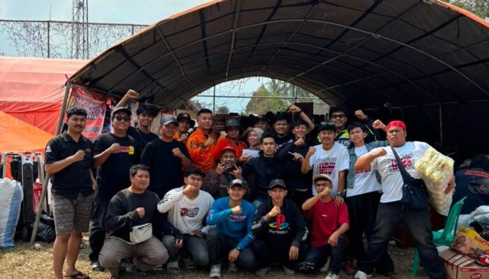 Kreator TikTok dan Komunitas Motor Palabuhanratu Galang Donasi Rp10 Juta untuk Korban Kebakaran Cipta Mulya