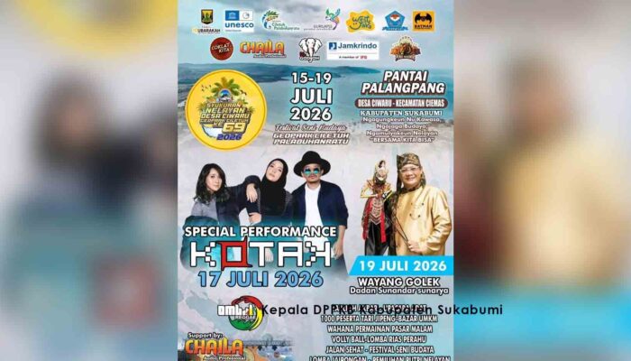 DPRD Kabupaten Sukabumi Dukung Syukuran Nelayan Ciwaru ke-69, Dorong Budaya Pesisir Jadi Daya Tarik Wisata