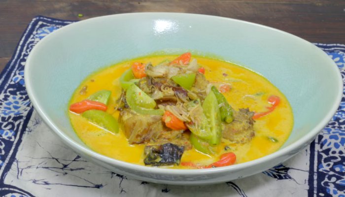 Resep Mangut Ikan Pari Asap, Gurih Pedas dengan Kuah Santan