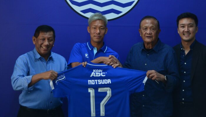 Resmi Gabung Persib, Gakuto Notsuda Kenakan Nomor Punggung 17