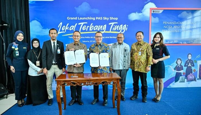 Pertamina dan Pelita Air Hadirkan PAS Sky Shop, Produk UMKM Kini Dijual di Dalam Pesawat