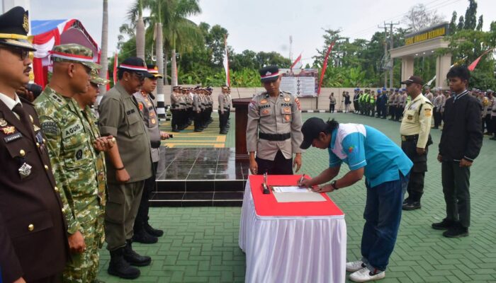 Sinergi Tiga Pilar Diperkuat, Polres Sukabumi Fokus Cegah Gangguan Kamtibmas