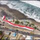 Bendera Merah Putih Membentang 300 Meter Di Pantai Karanghawu