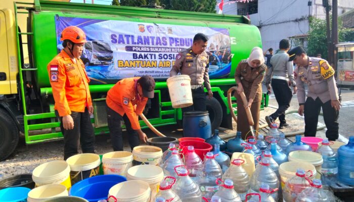 Kekeringan Meluas, 2.383 KK di Empat Kecamatan Kota Sukabumi Terdampak