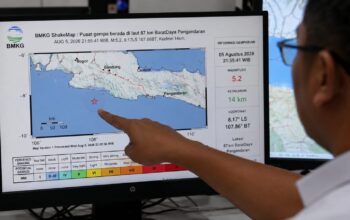 Sesar Aktif jadi Pemicu Gempa M5,2 Pangandaran, Guncangan Sampai ke Sukabumi