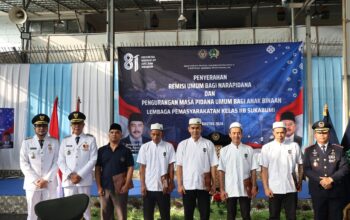316 Warga Binaan Lapas Sukabumi Dapat Remisi HUT RI ke 81, Empat Orang Langsung Bebas