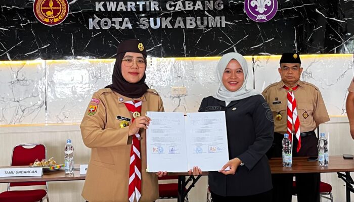 Gandeng Pramuka, Bawaslu Kota Sukabumi Siapkan Generasi Muda Jadi Pengawas Demokrasi