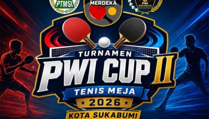Yuk Ramaikan PWI Cup II 2026, Saatnya Unjuk Kemampuan di Meja Tenis!