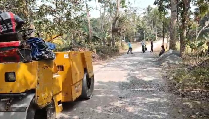 Jalan Purwasedar I–Mekarwangi Diaspal, Distribusi Hasil Pertanian Warga Padajaya Diharapkan Lebih Lancar