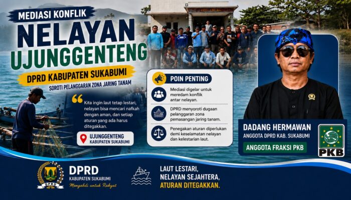 Nelayan Jaring Tanam dan Jaring Obor Ujunggenteng Sepakat Atur Zona Penangkapan
