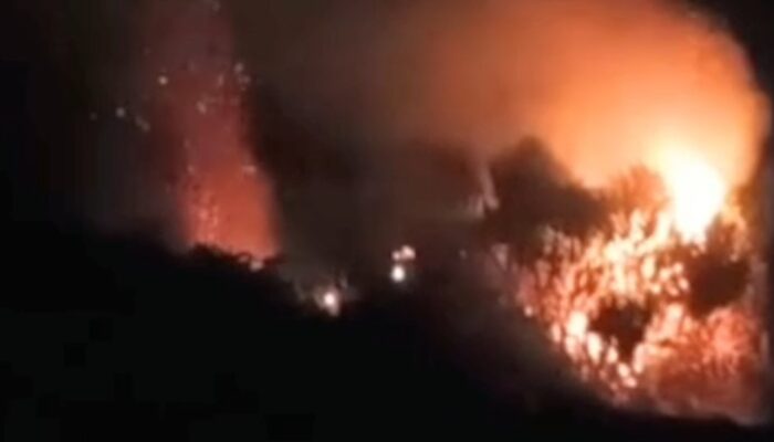 Lahan Alang-alang di Cicaladi Terbakar, Damkar Padamkan Api 35 Menit
