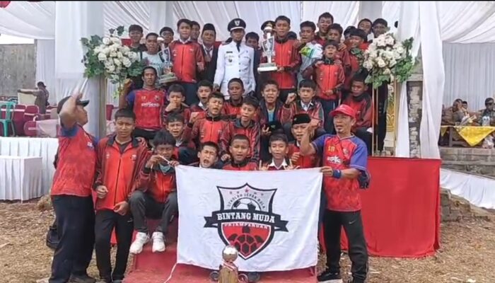 SSB Bintang Muda Pajampangan Borong Dua Gelar Piala Soeratin, Diganjar Bonus Rp2,5 Juta